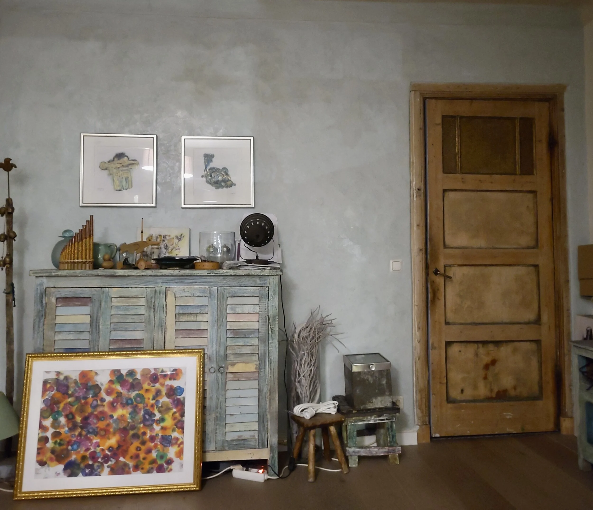 dirt plastering room ready Drypaint