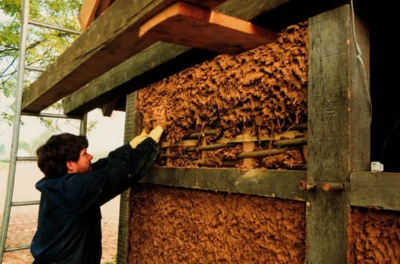 wattle and daub earth straw lime urine