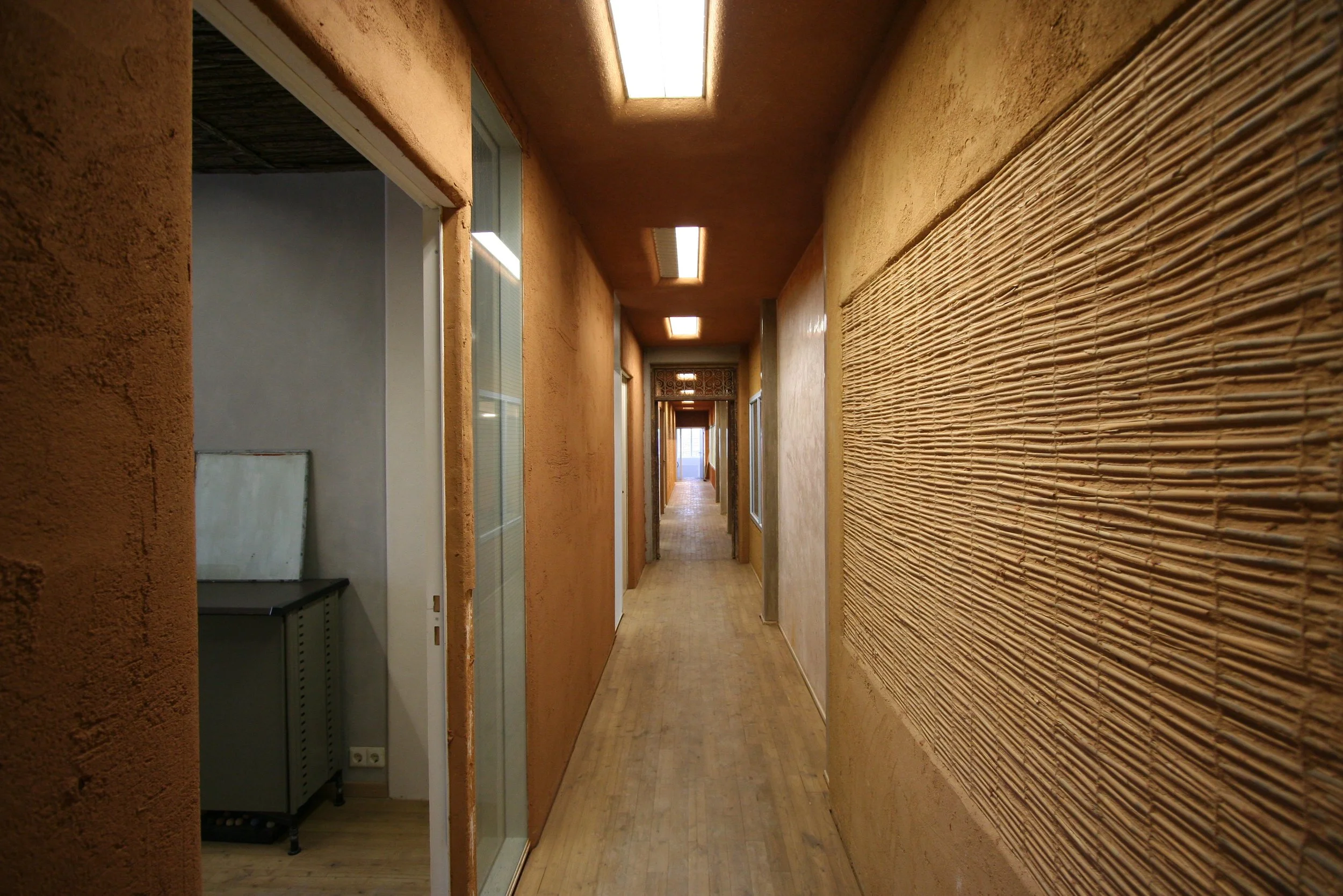 earth plaster render