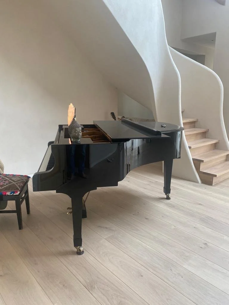 white clay plaster