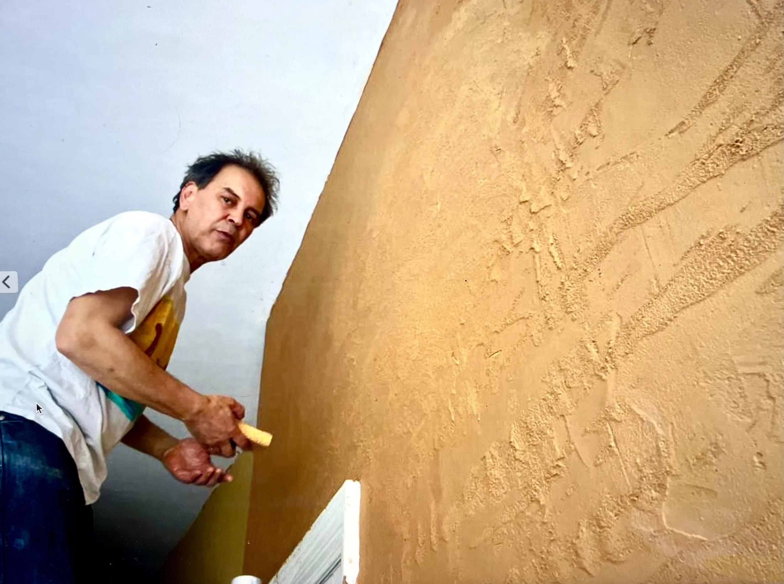 dirt plastering