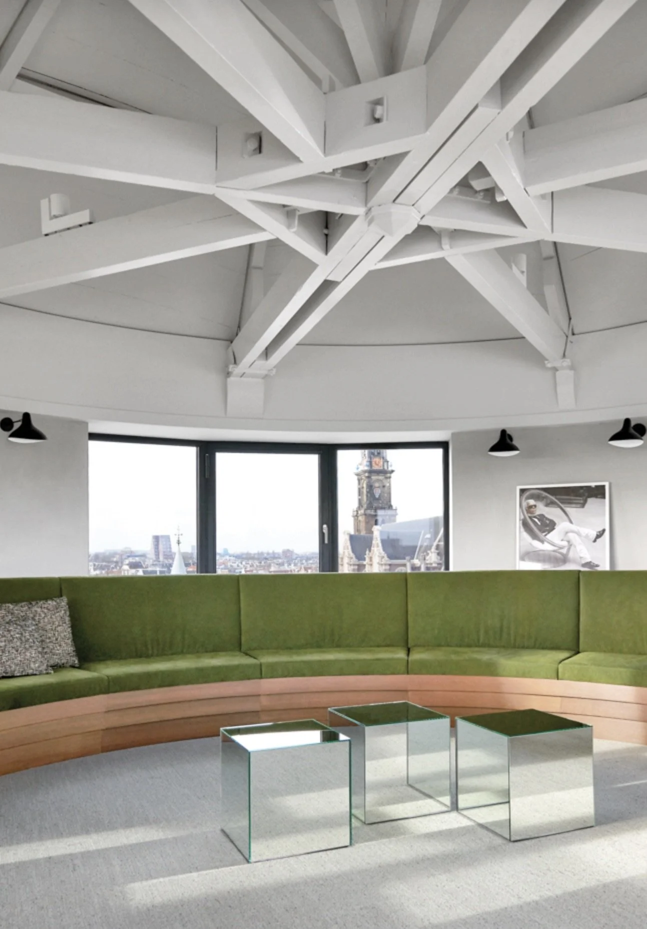 concrete look roof room Tierrafino