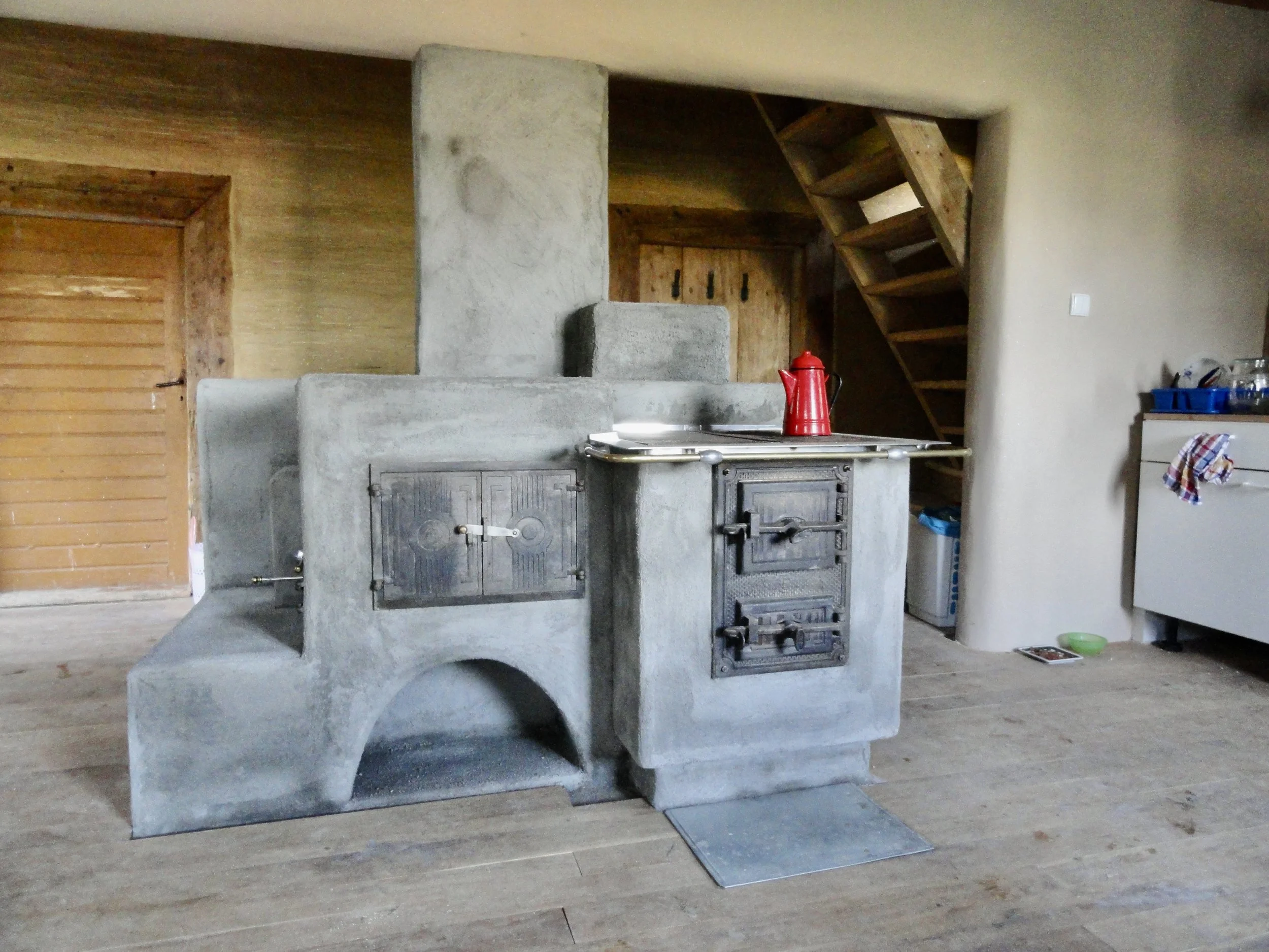 tadelakt groen ovenkalkpleister