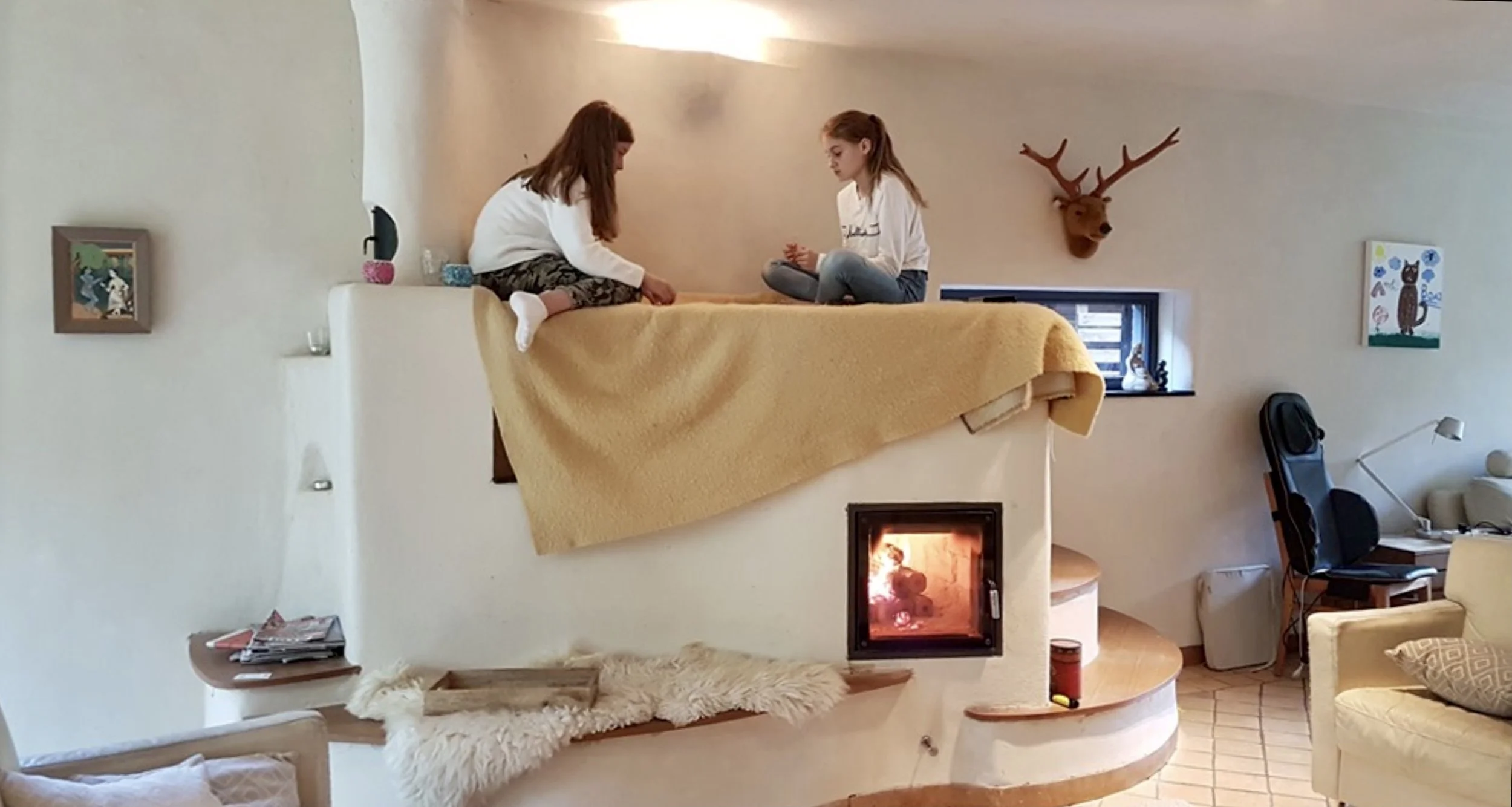 earthen plaster tadelakt oven heat