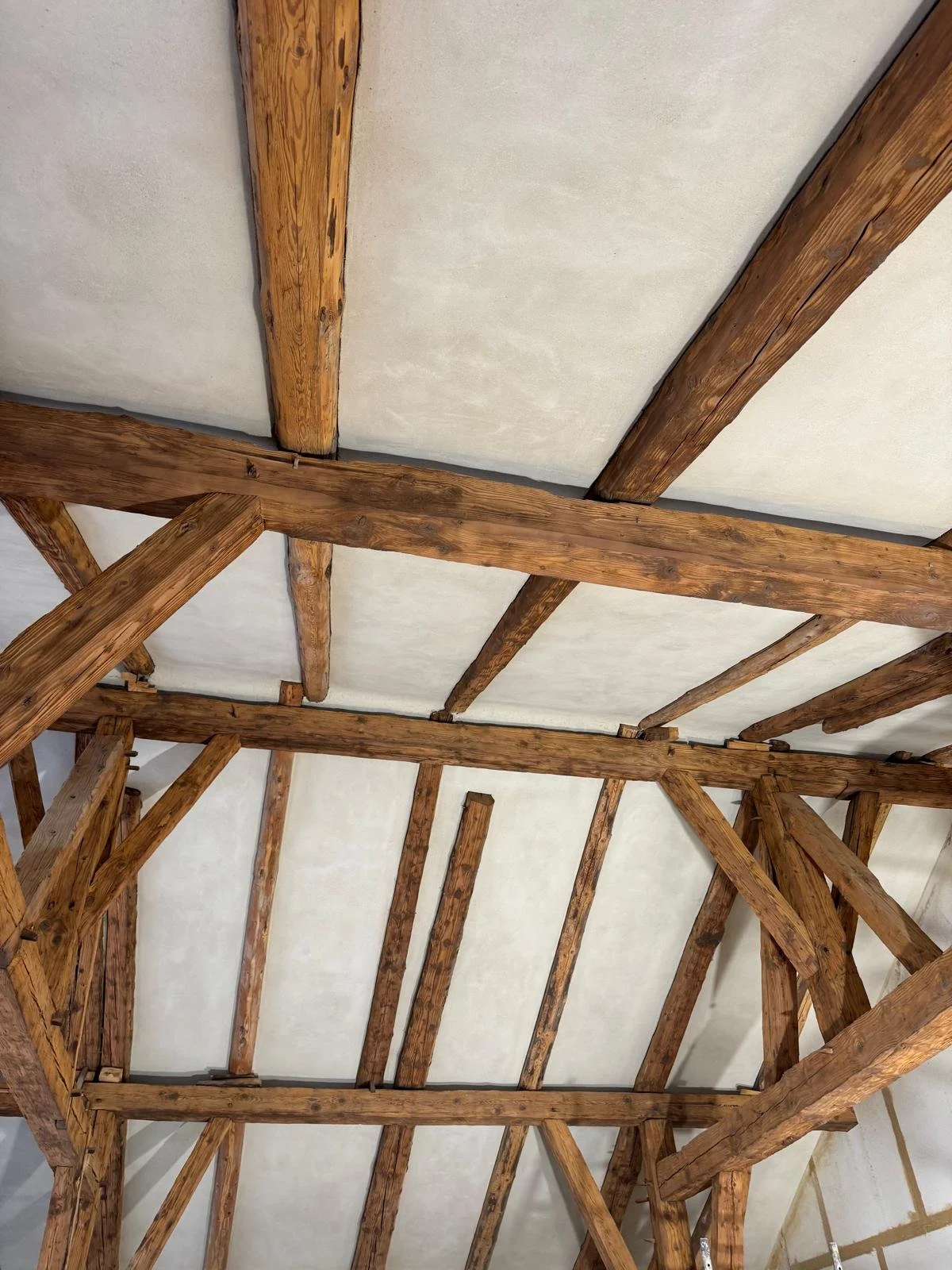 clay mud earthen Half Timbered House