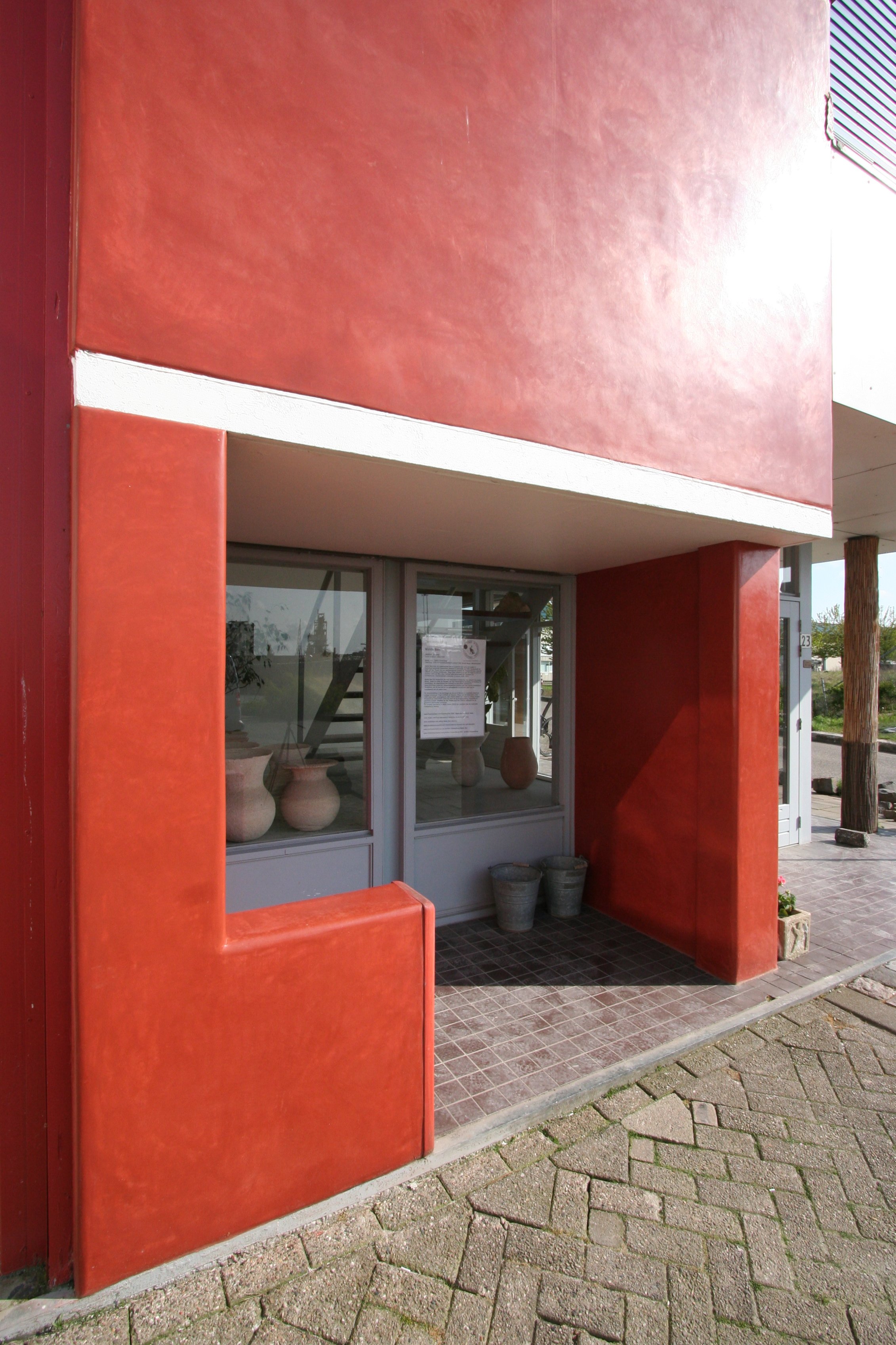 earth construction factory outside