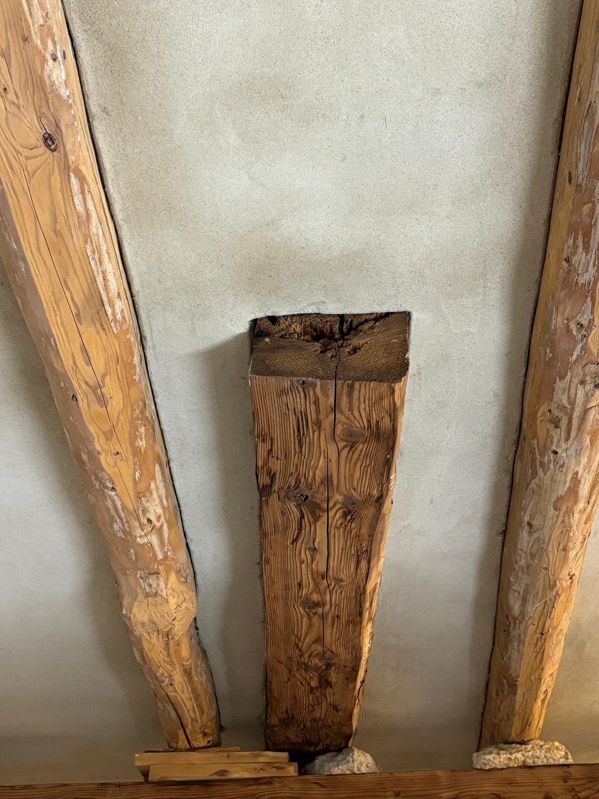 clay mud earthen Half Timbered House