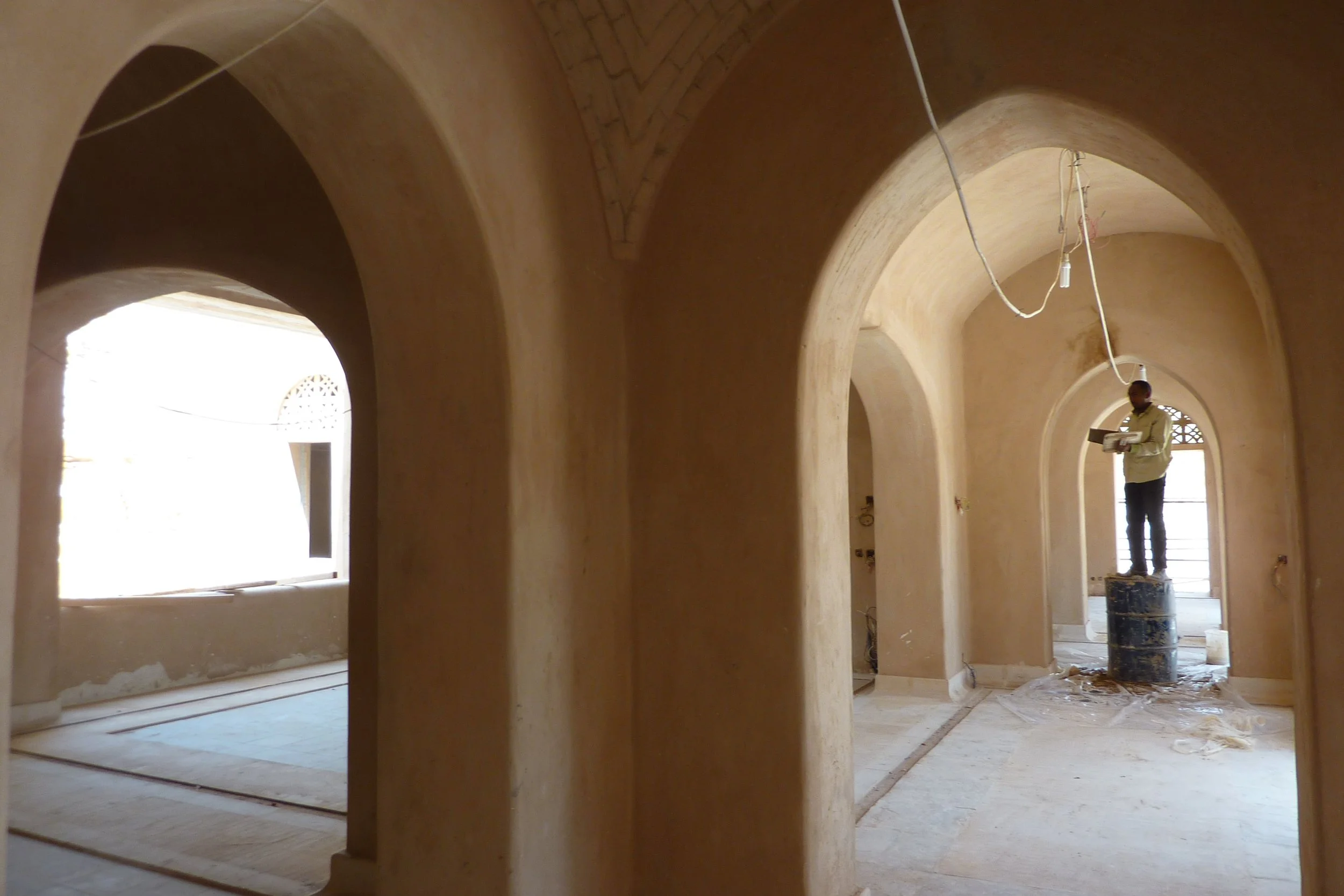 Kalk leemstuc aarde bouwen