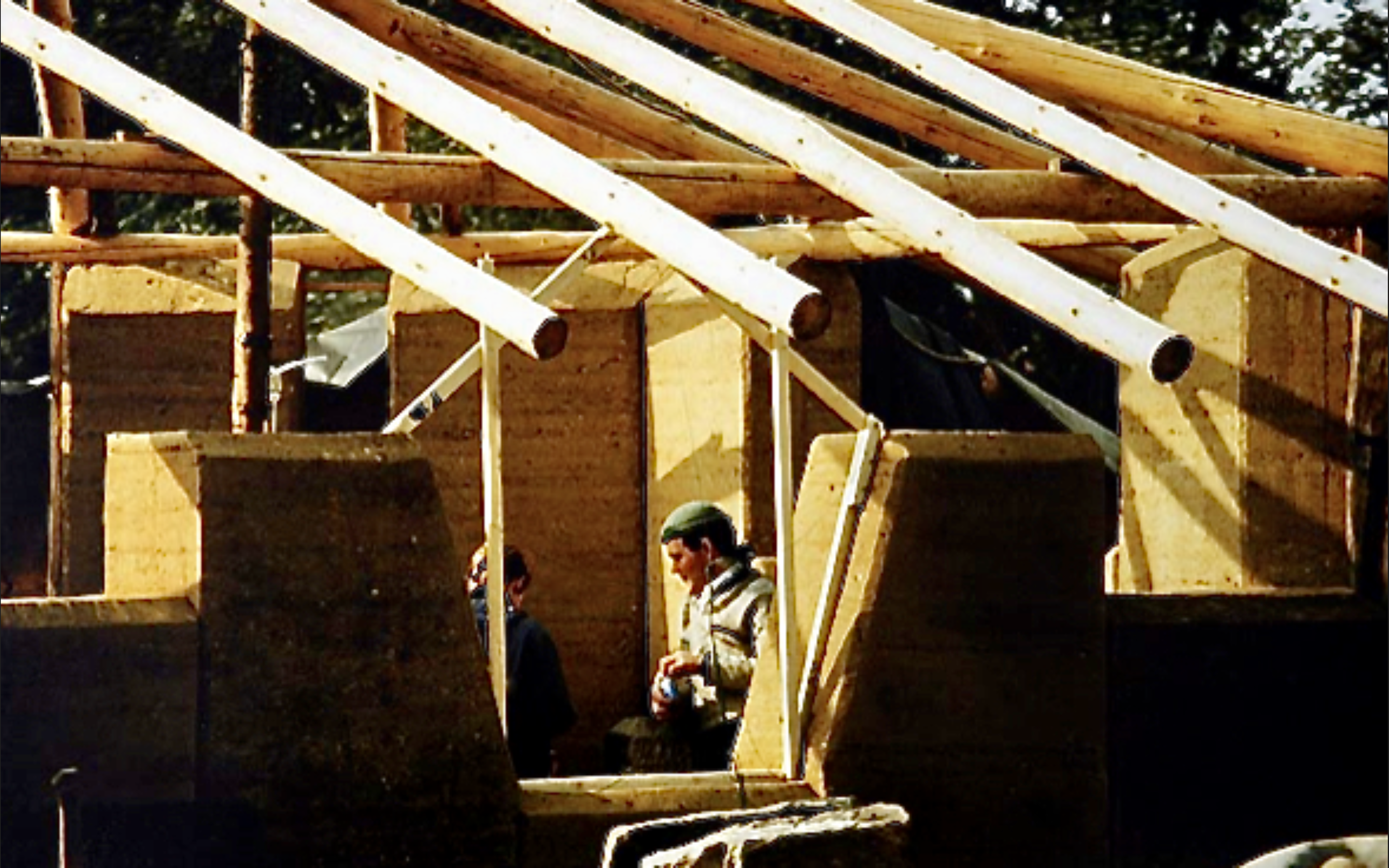 workshops over rammed earth