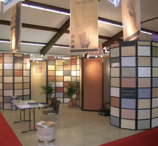 clay lime plaster samples