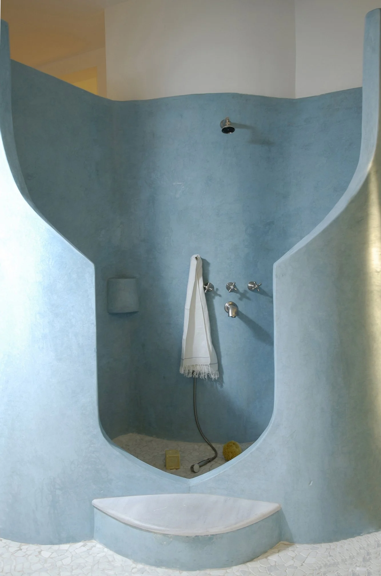 technical sessions Tadelakt lime plaster