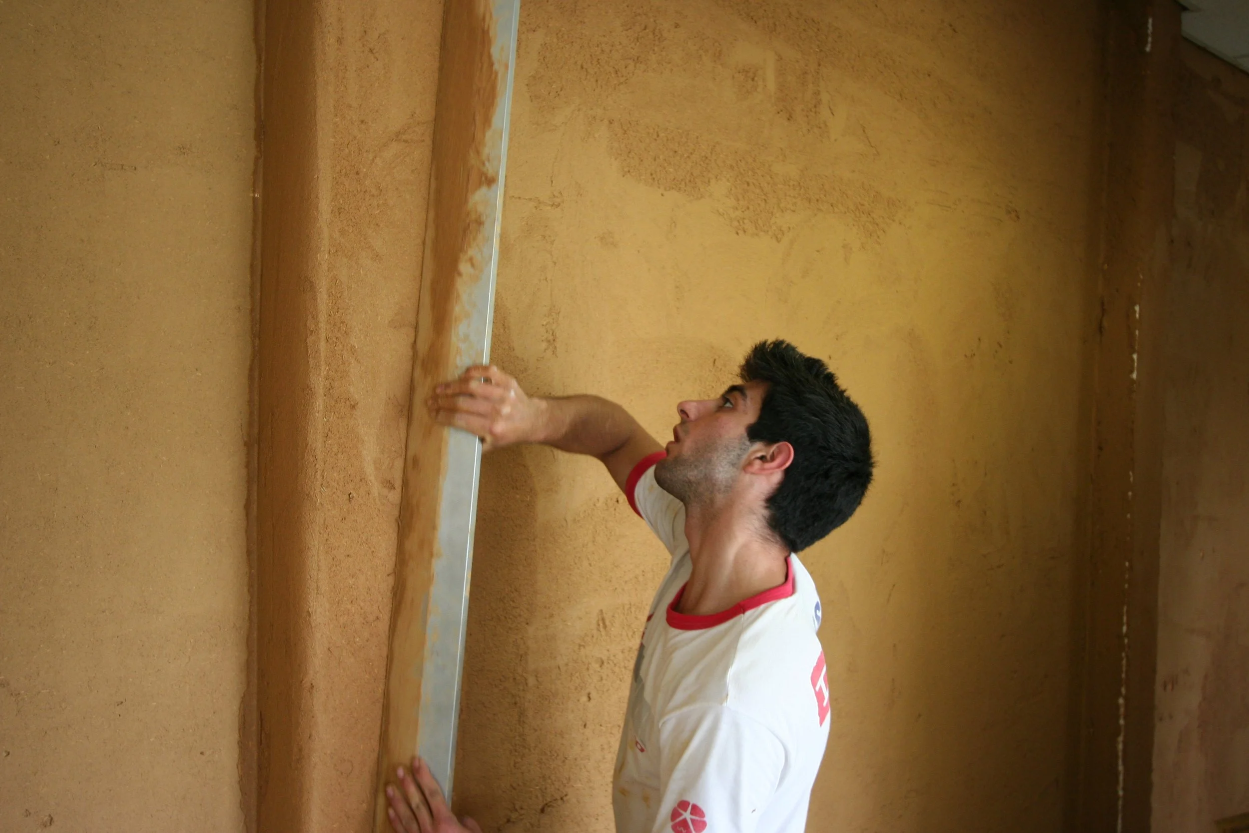 earth construction factory plastering