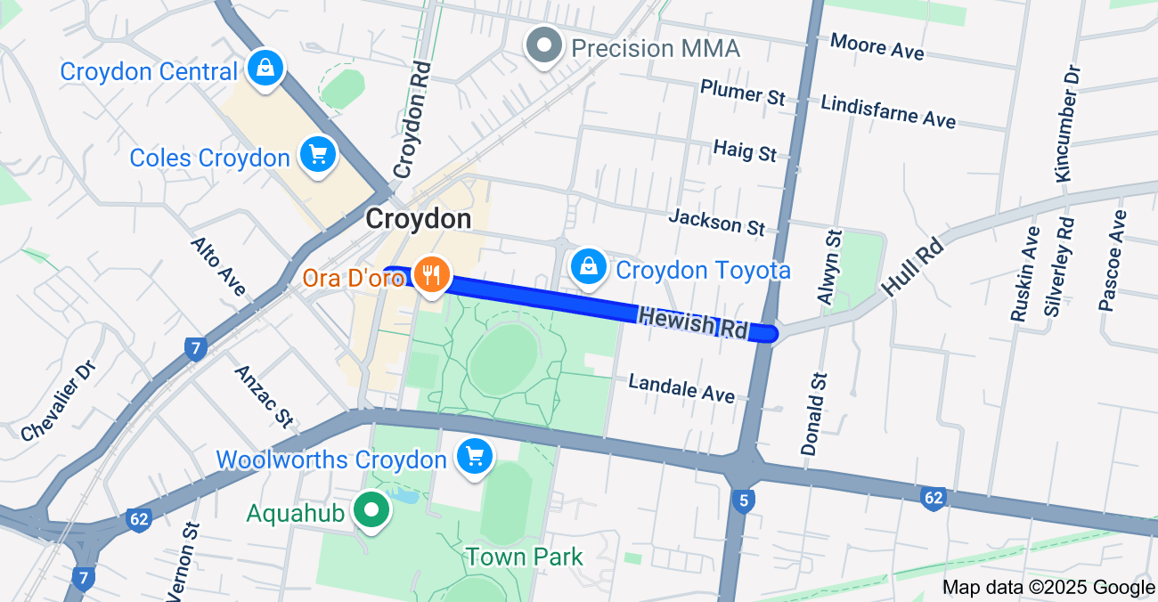 📍 Croydon (with AVANI or APRIL)