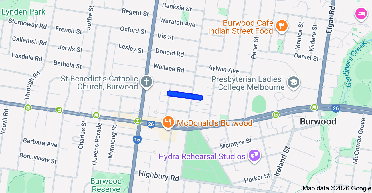 📍 Burwood (with AVANI or APRIL)