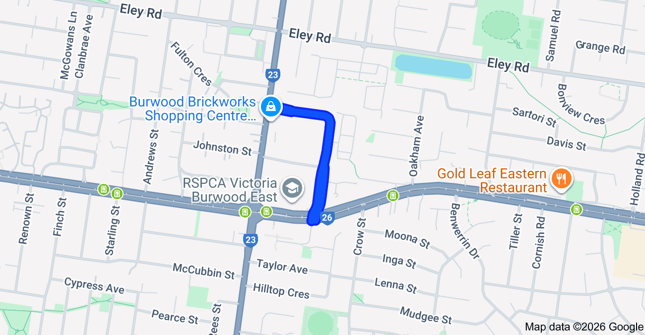 📍 Burwood East (with MARGO)