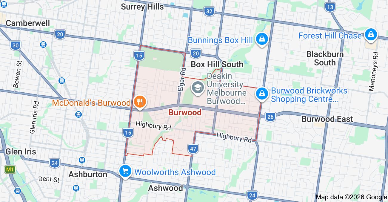 VIC: 📍 Burwood