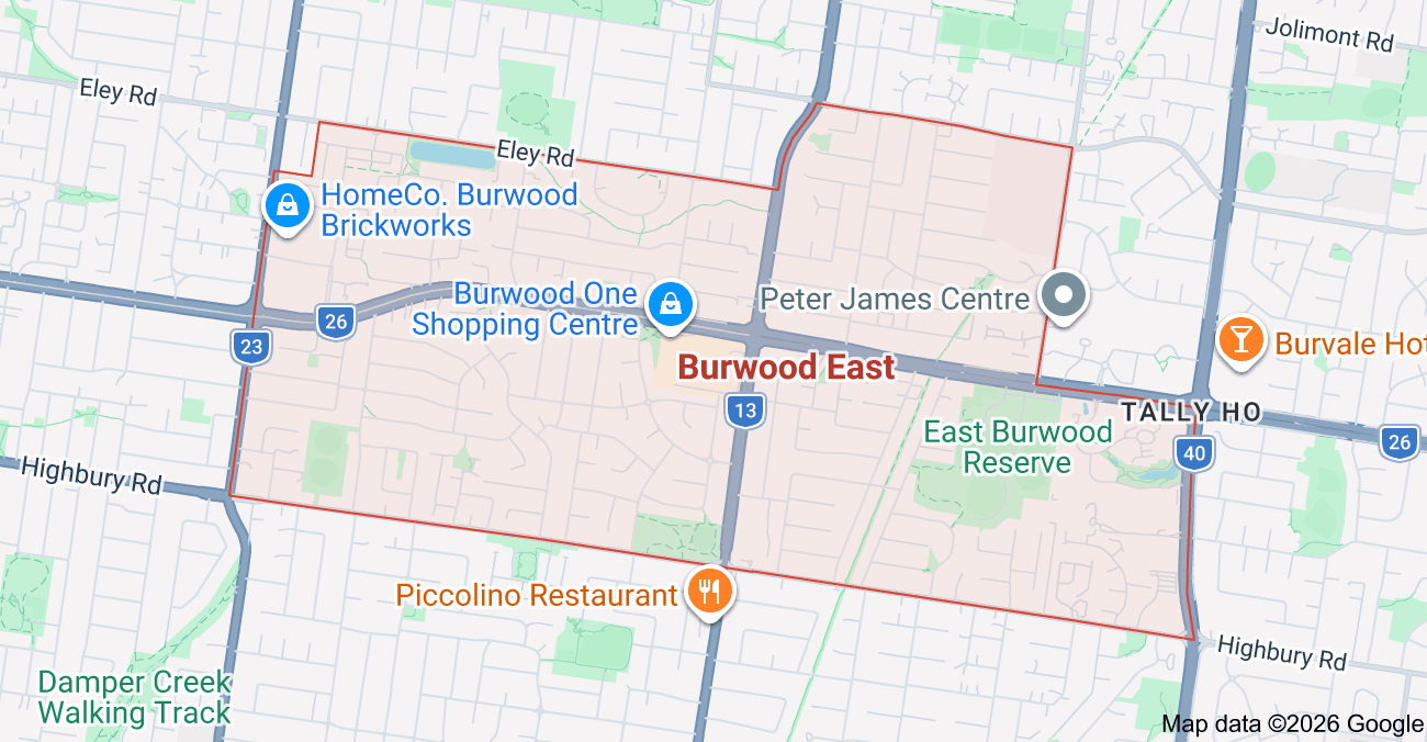 VIC: 📍 Burwood East