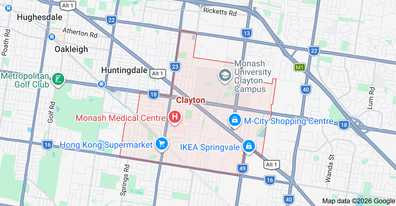 VIC: 📍 Clayton