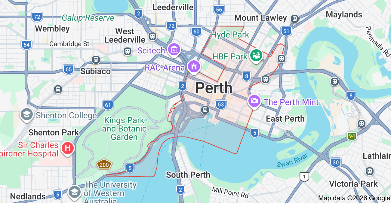 WA: 📍 Perth