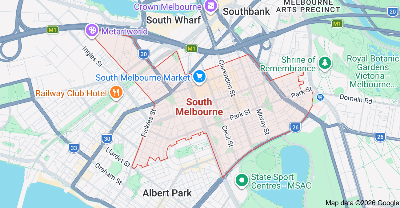 VIC: 📍 South Melbourne