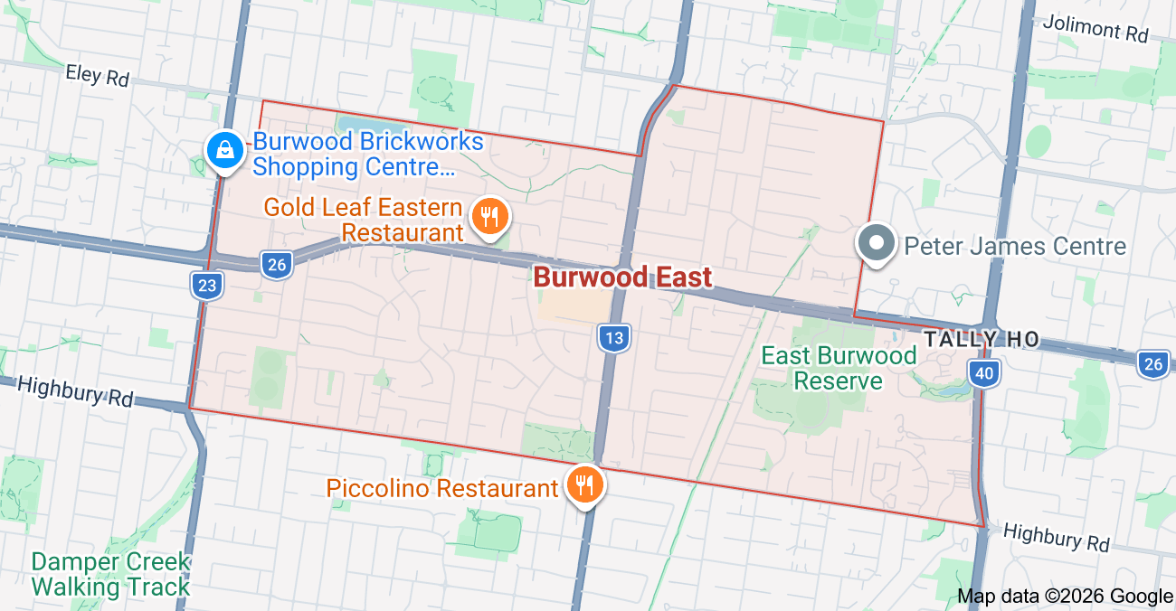 VIC: 📍 Burwood East