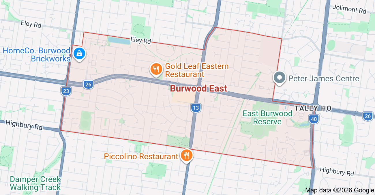 VIC: 📍 Burwood East