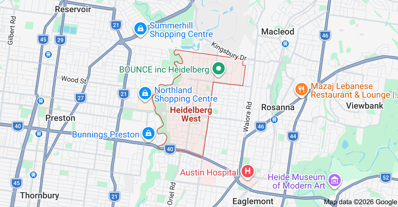 VIC: 📍 Heidelberg West 