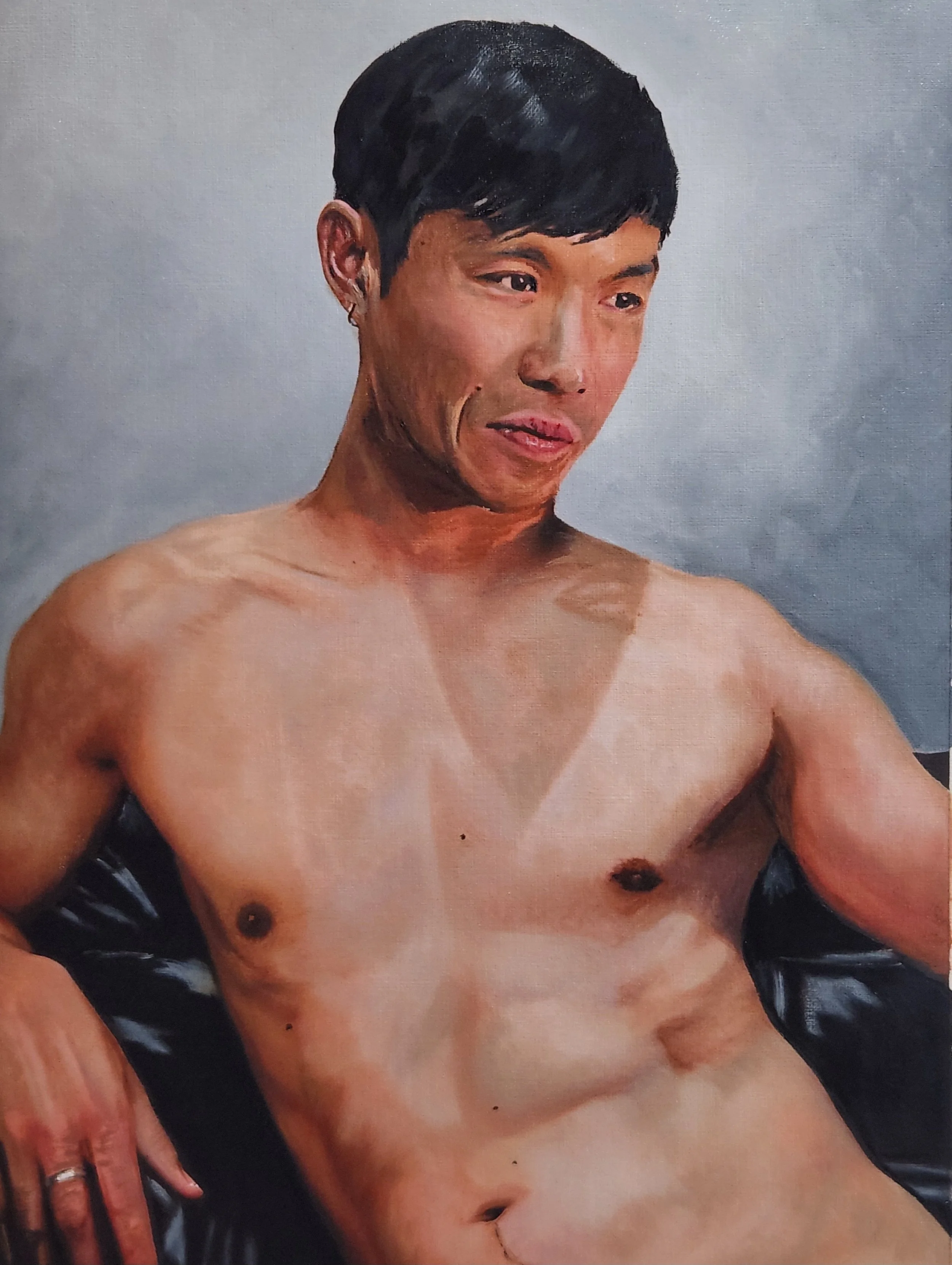 Jonathan 2026 , oil on paper 29cm x 41cm.
£350.00