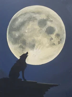 April 28, 2026 10-12 OR 12-2 Homeschool Paint Bash/ The Wolf Moon