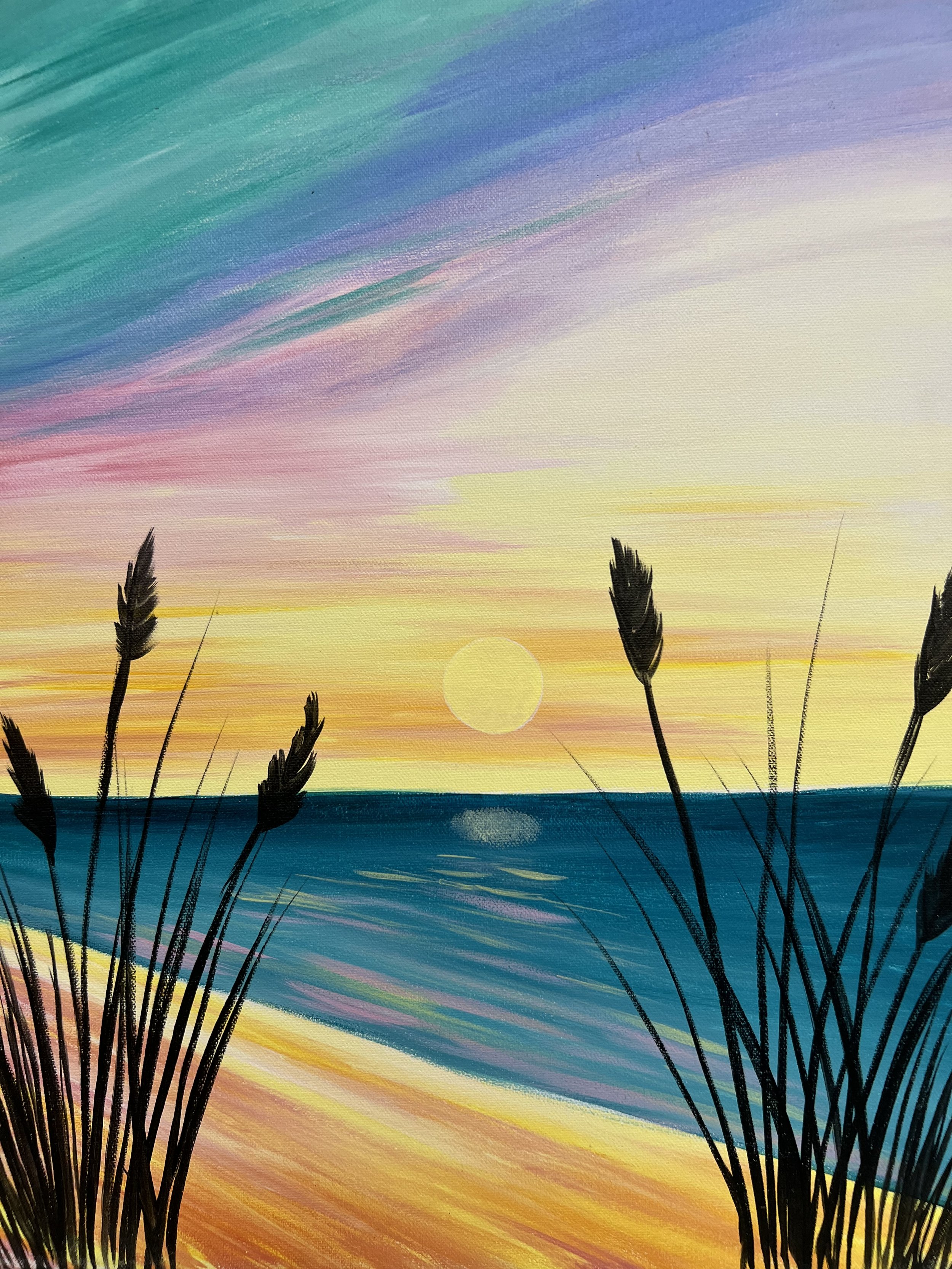 Sea Oats at Sunset