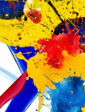 Homeschool Paint Bash/Paint it Primary
