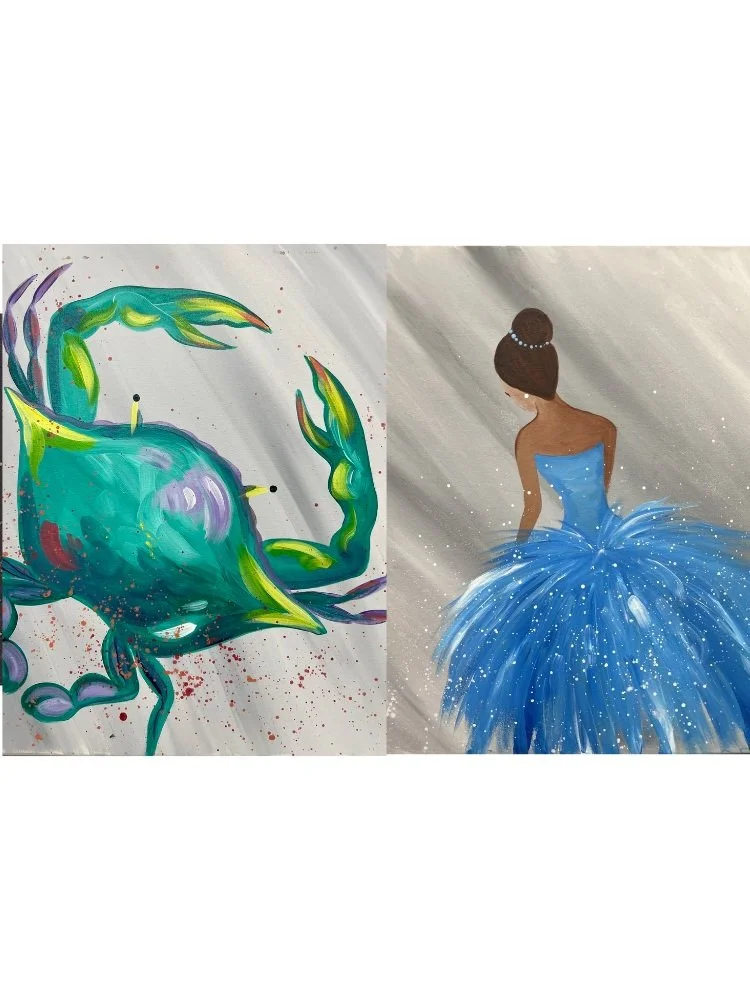 Blue Ballerina OR Blue Crab $25 per person