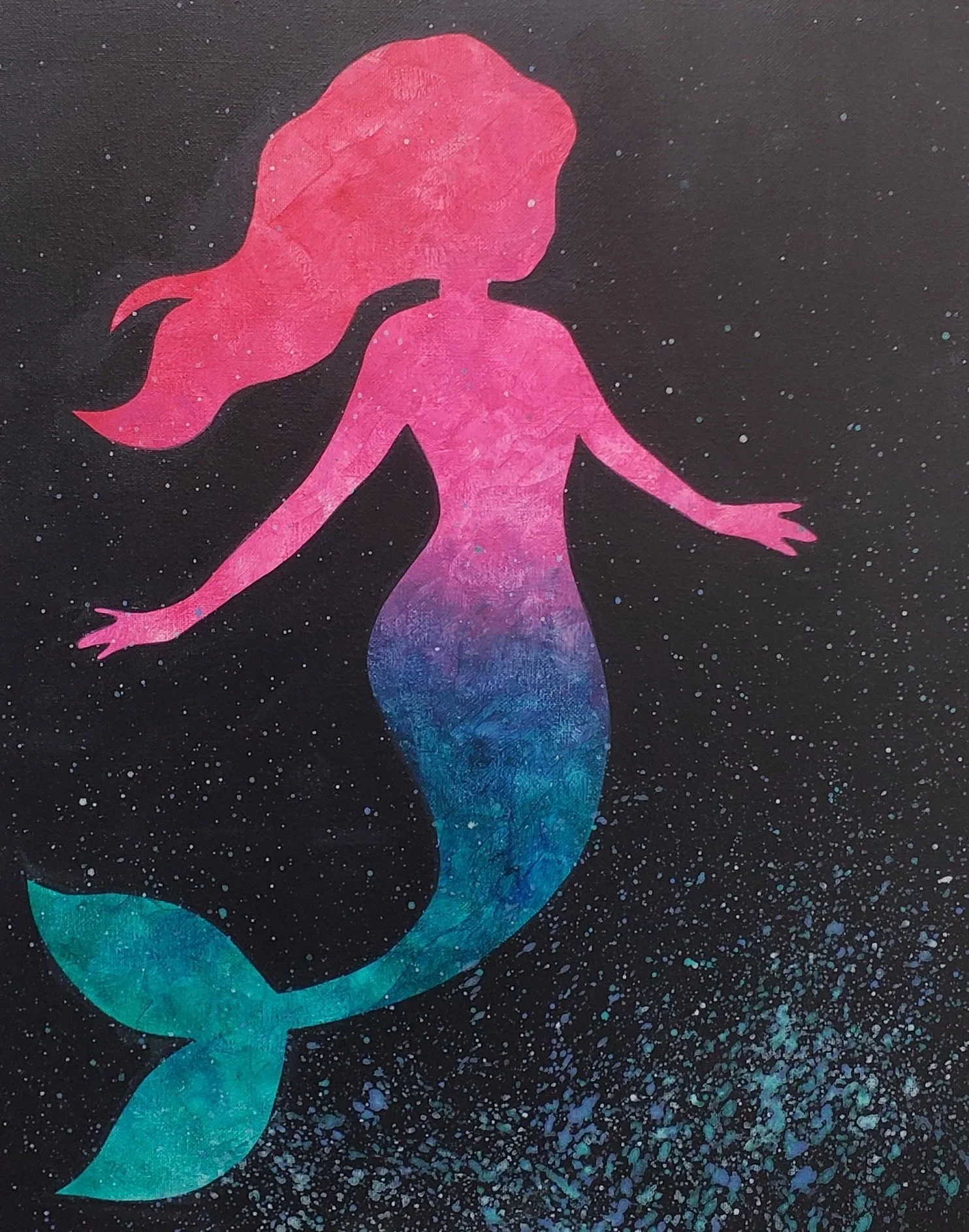 Private Birthday Party Rainbow Mermaid