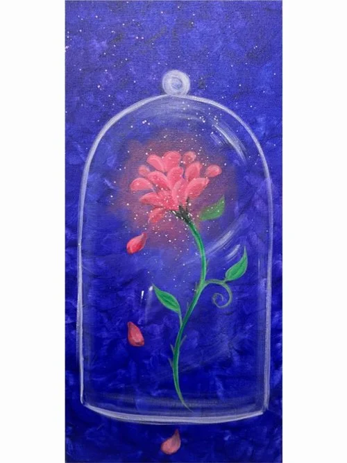 Family Paint Time/ Enchanted Rose $35 per person 