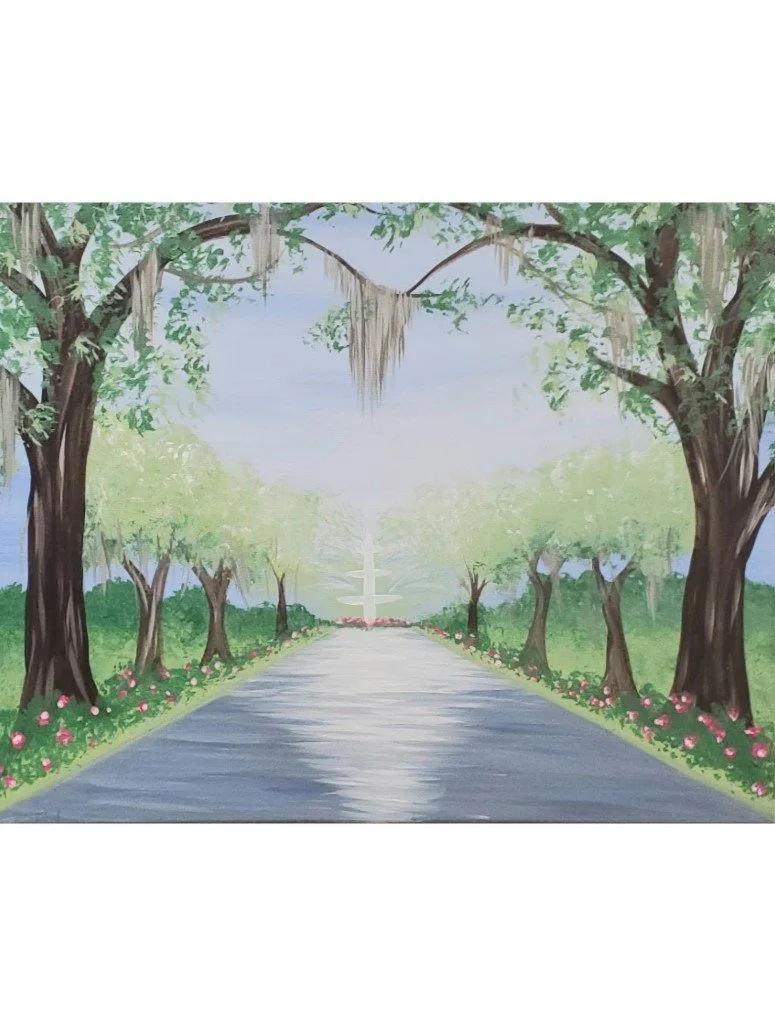 Public Painting Class/ Forsyth Park $45 per person 