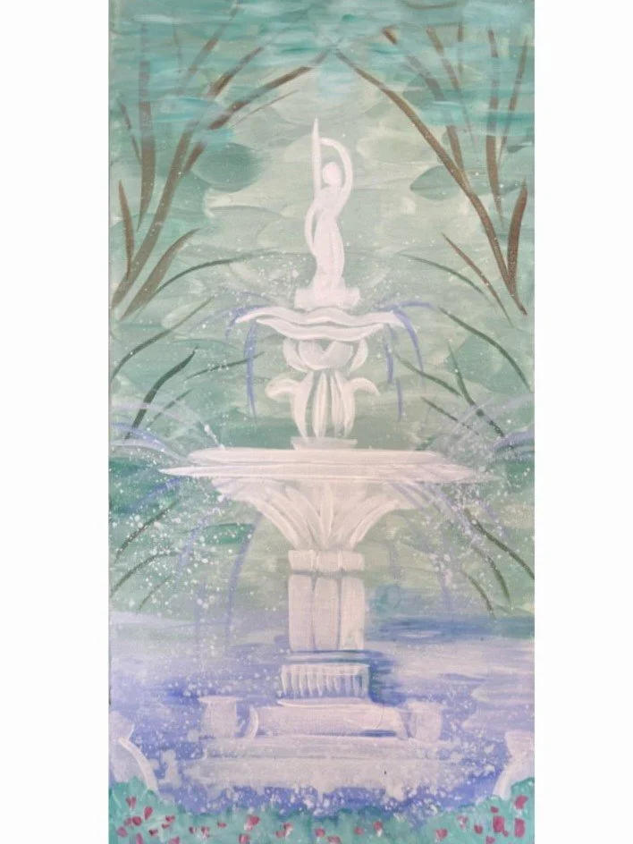 Public Painting Class/ Forsyth Fountain $35 per person