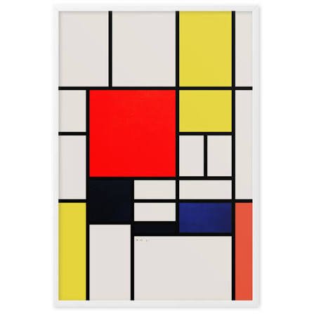 Balance &amp; Contrast: Bold Geometric Patterns (Piet Mondrian)