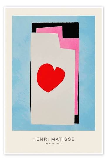 Valentine’s Hearts &amp; Friendship Art (Henri Matisse)