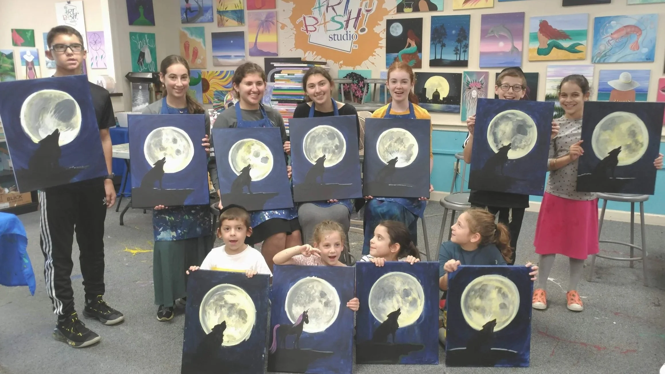 Masterpiece Makers Kid's Party Package 10 seats/$35 each