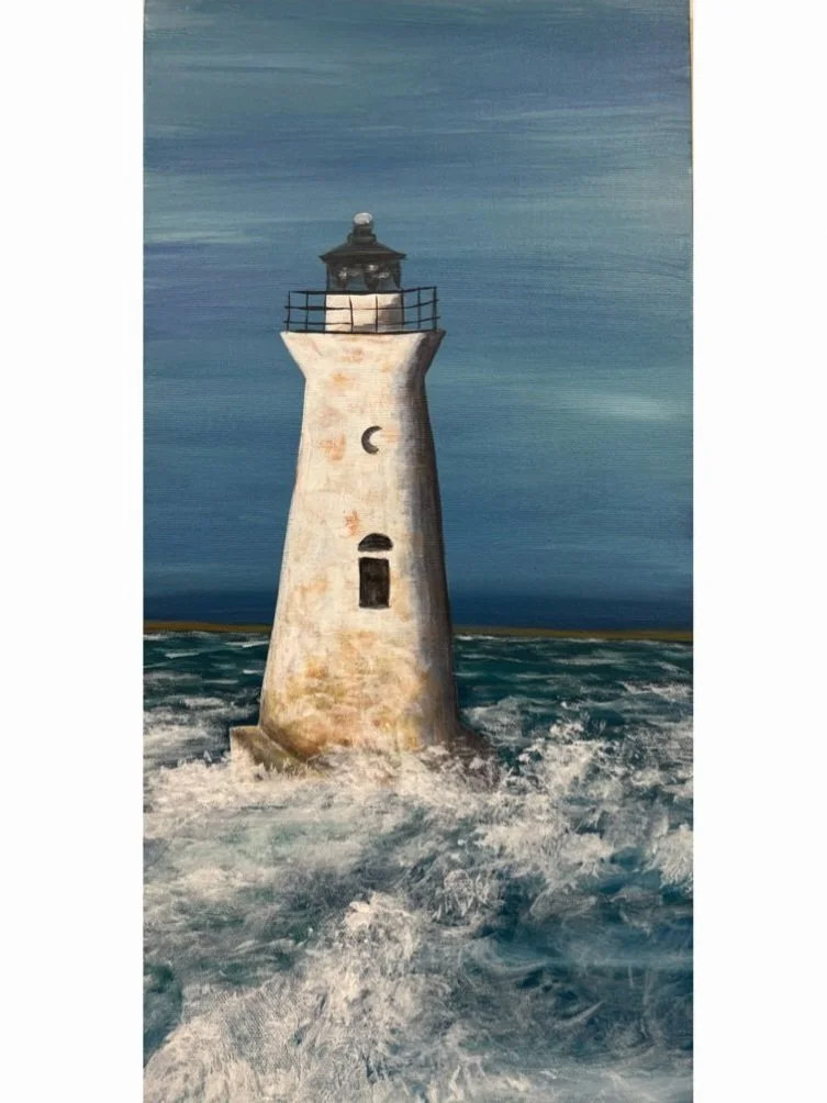 Public Painting Class/ The Cockspur Island Lighthouse $50 per person 