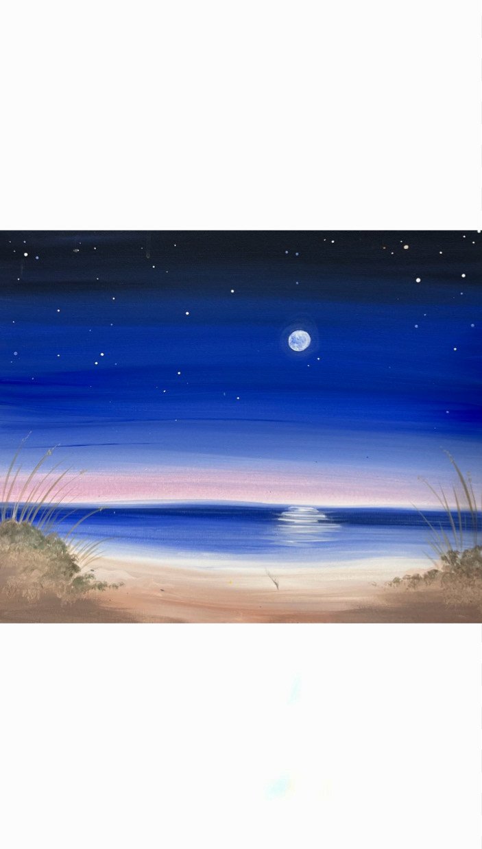 Nighttime Beach