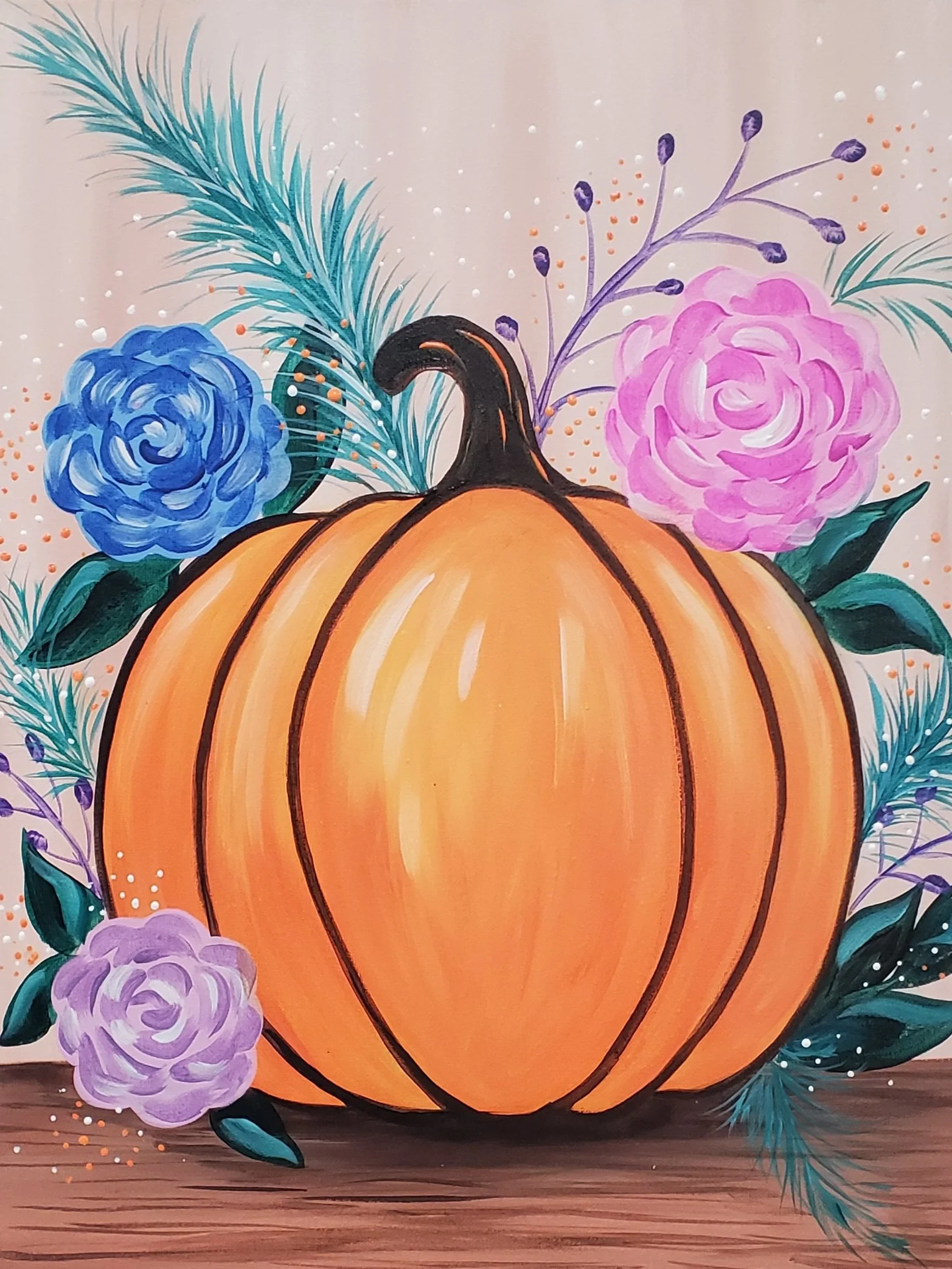 Pumpkin Still-life $40