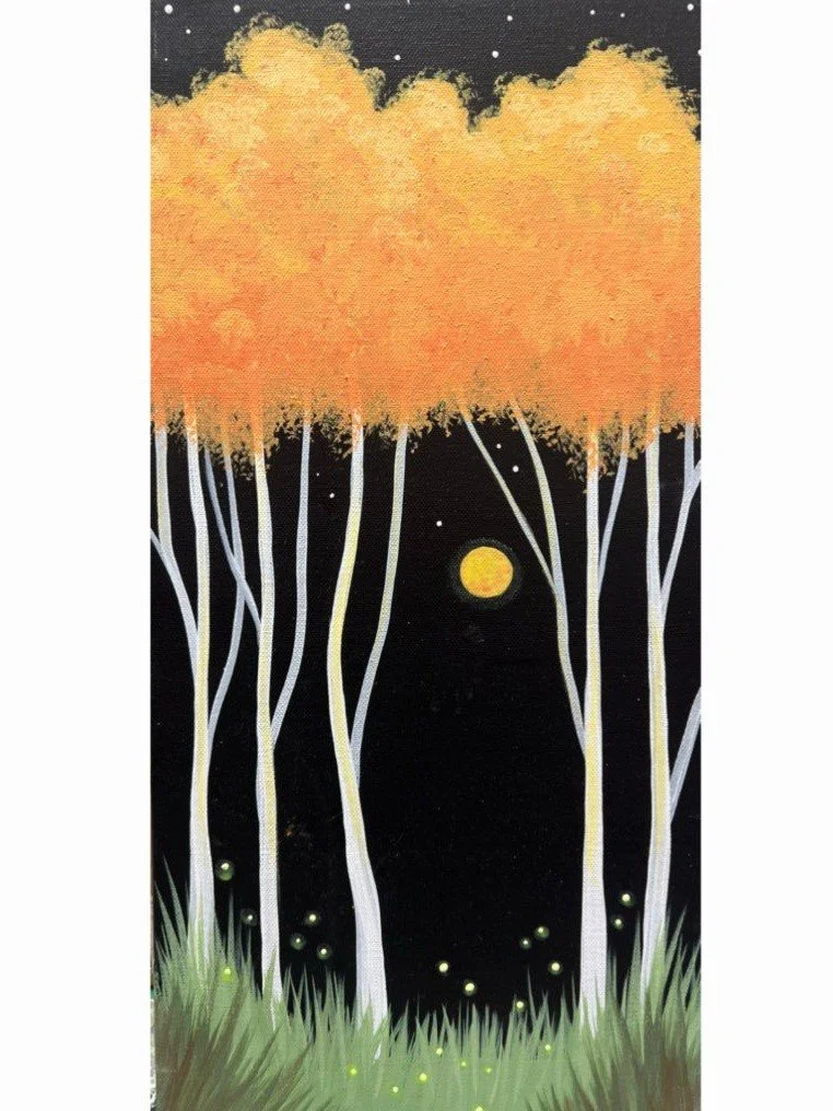 Fall Trees $30