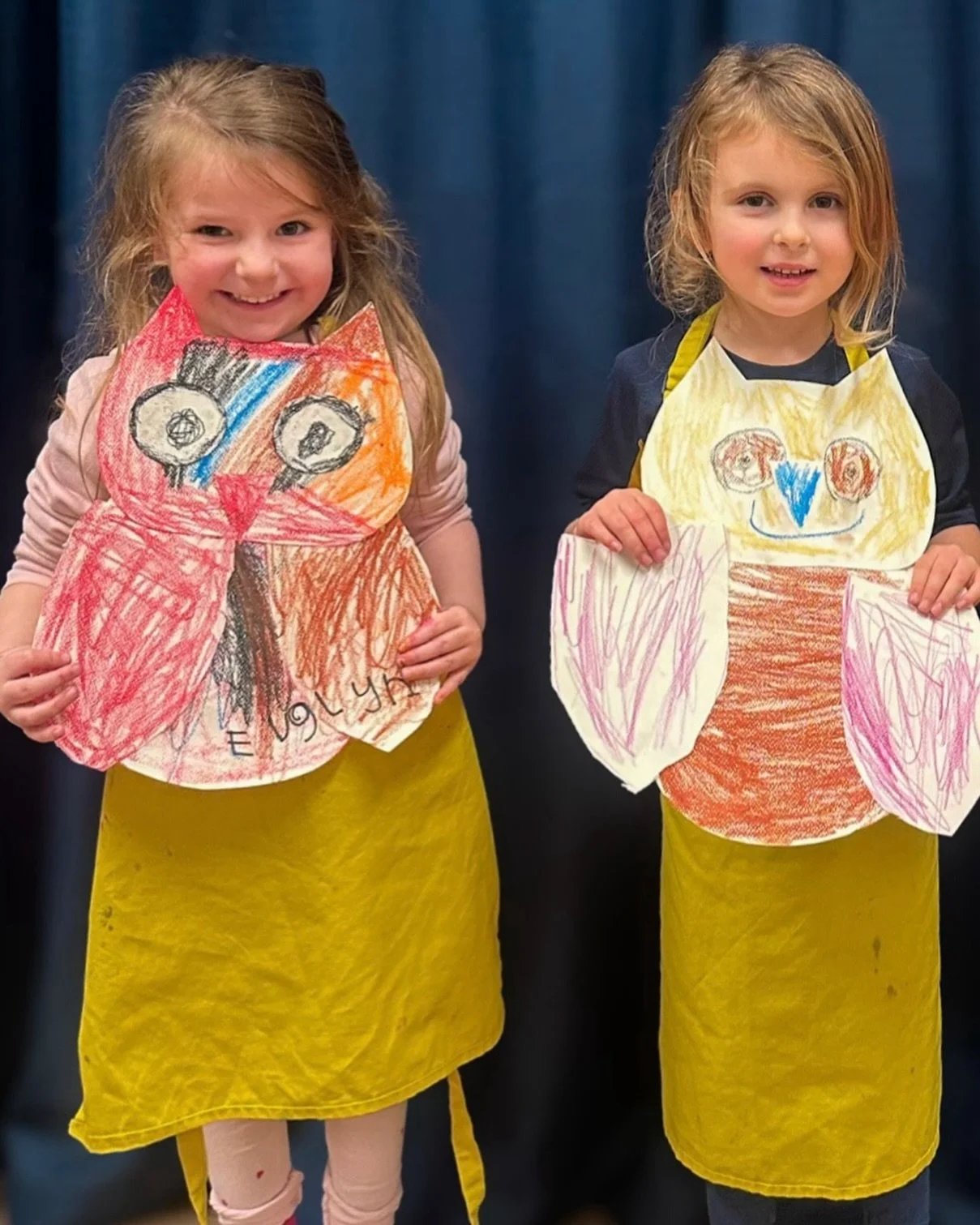 🧑&zwj;🎨 

🍁 Into The Woods - Part 3/4 🍃 
 🦉 Our younger group had a real hoot building 2D owls using paper shapes and oil pastels - we loved how each feathered friend had such character! 🤩

Check out the website blog to see and read more! 
.
.
