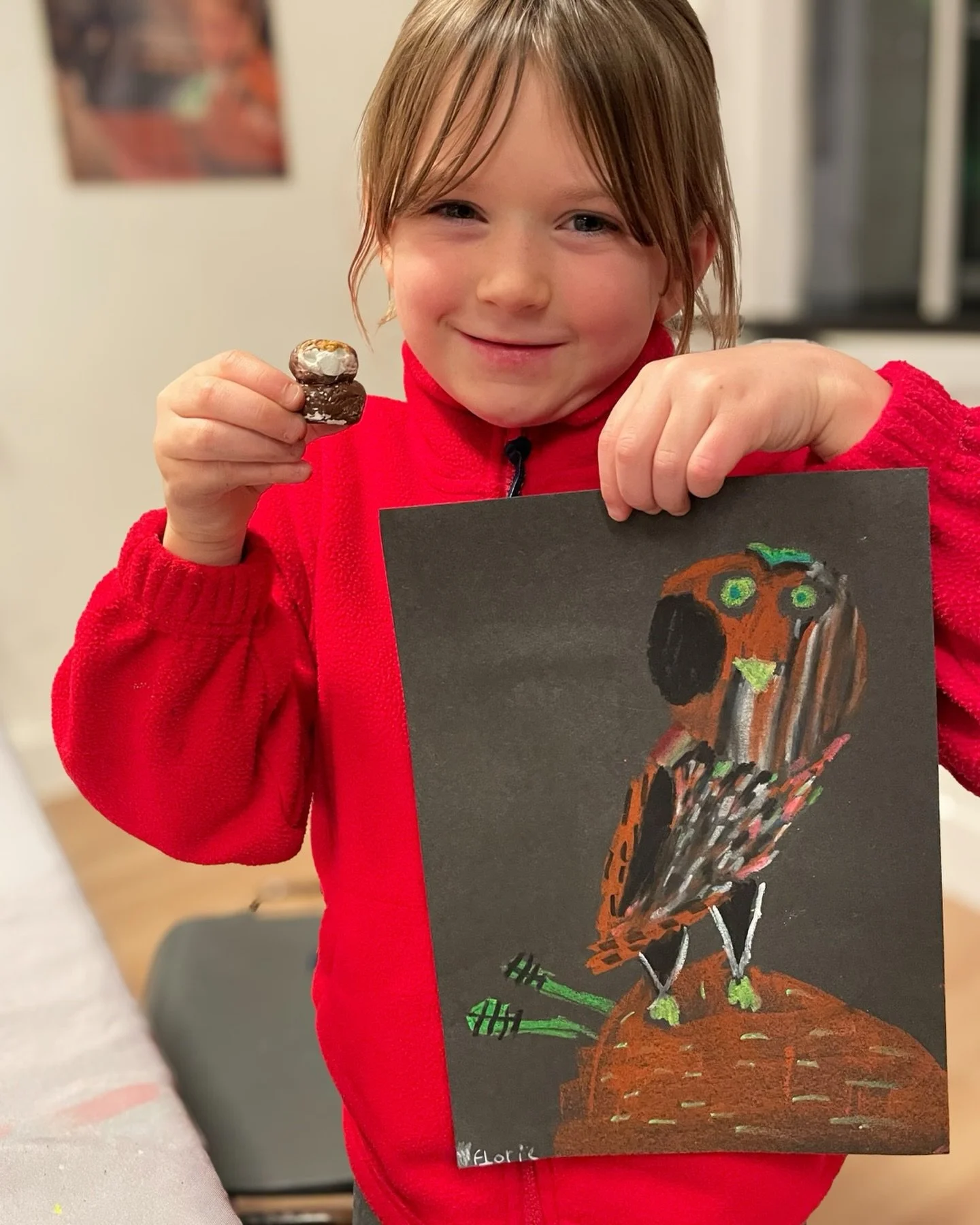 🧑&zwj;🎨 

🍁 Into The Woods - Part 2/4 🍃 

Then we got creative with some wonderful owl art!
 🦉 Our older artists took such care in carefully sketching owls step-by-step, studying Tawny and Barn owl reference photos to capture all those beautiful