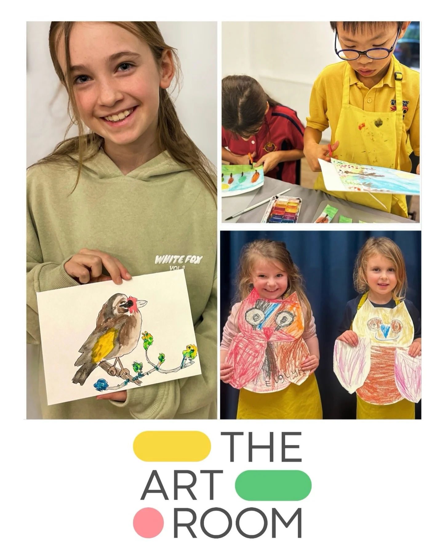 🎨🖍️✂️ 

These Christmas holidays, give a gift to your child that lasts far beyond the tree!

Book them into the fun and inspiring weekly creative classes at The Art Room - and watch their creativity, confidence and self-expression grow all year lon