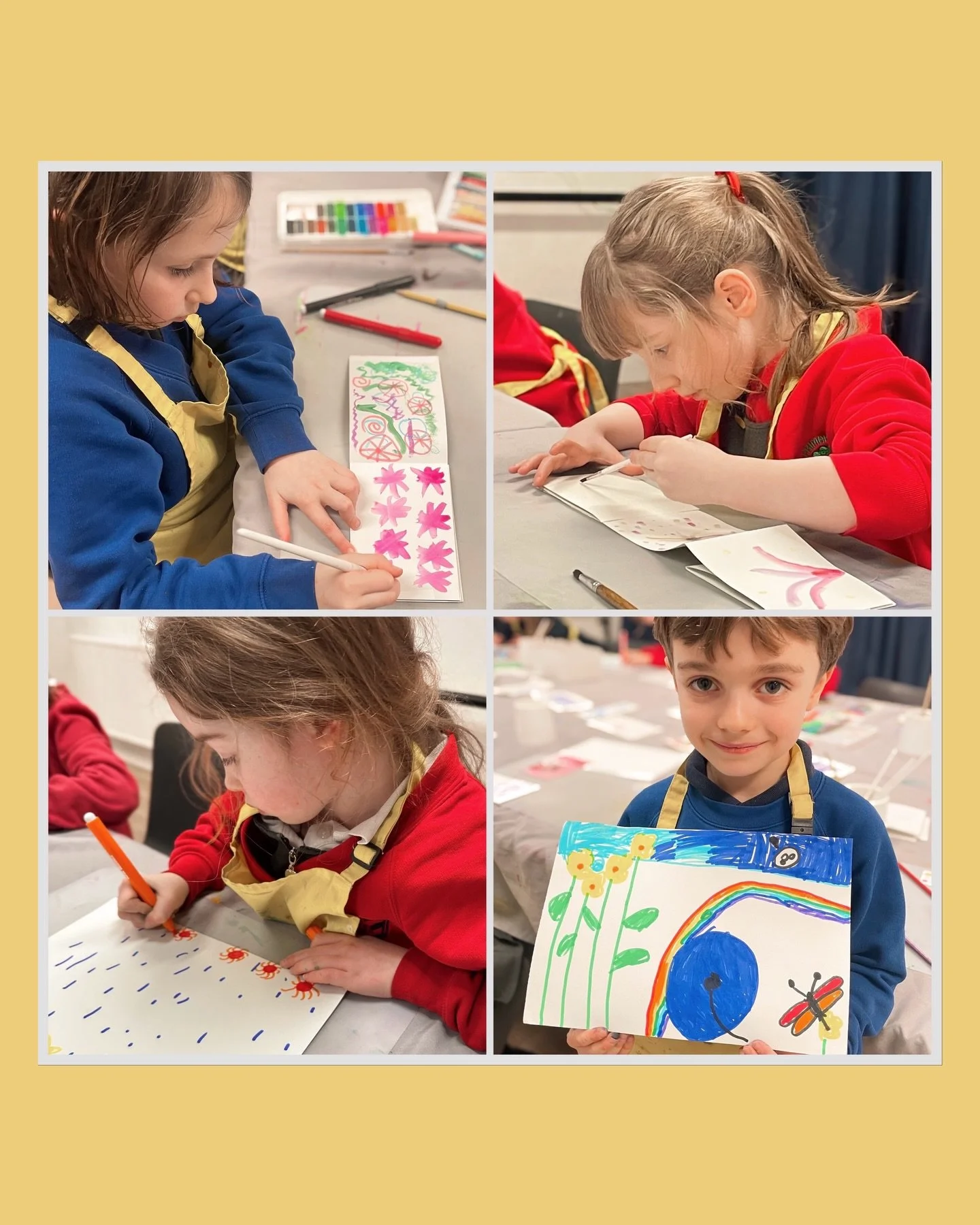 🧑&zwj;🎨 
🎵 &ldquo;Soundtrack your story&rdquo; 🎨 

Last week our young artists became joyful illustrators, letting sound lead the way - turning drumbeats into bold lines, gentle melodies into soft colours, and playful rhythms into vibrant pattern