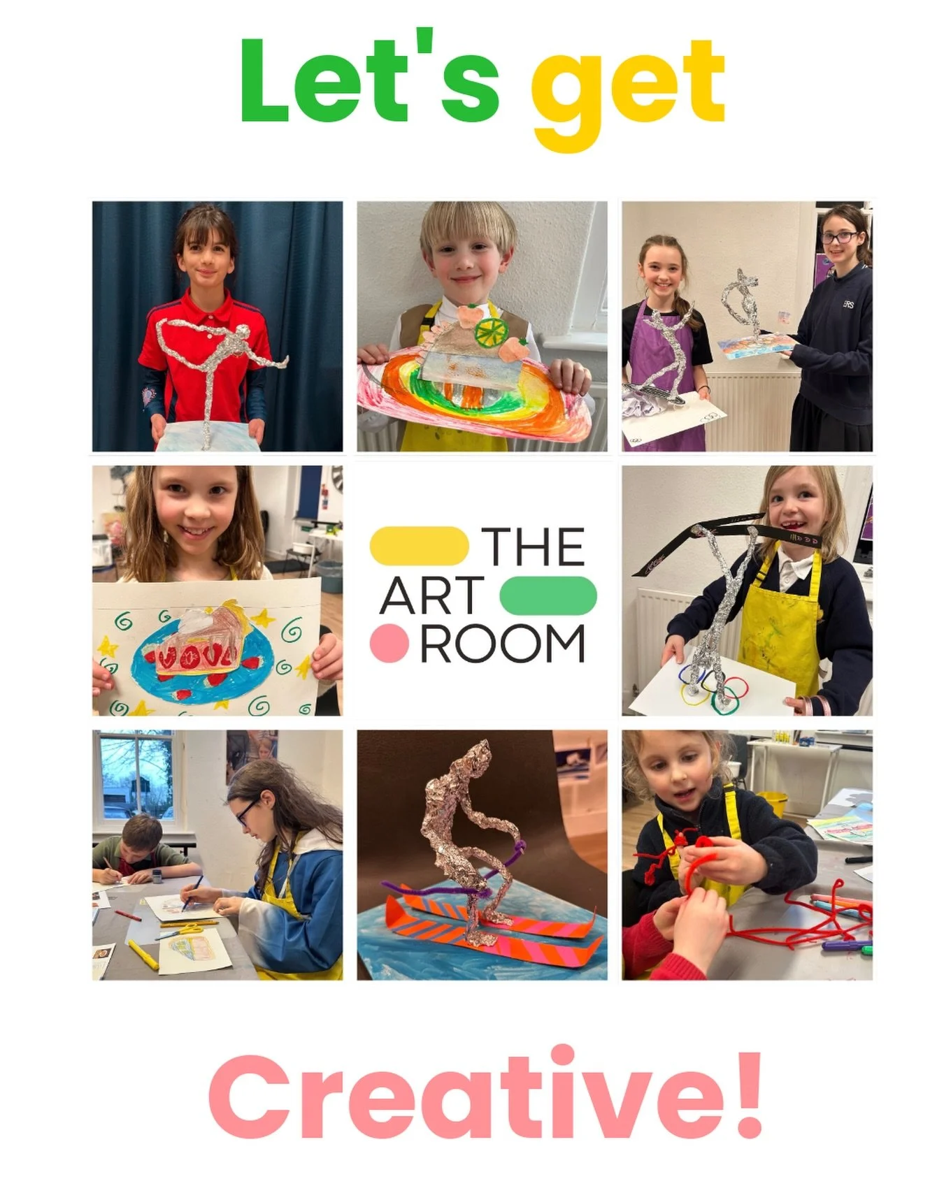 🧑&zwj;🎨

Each Thursday, after a busy day at school - it&rsquo;s time to relax, create and have fun in The Art Room! 💚💛🩷

Each class is started with an inspiring activity to spark the children&rsquo;s imagination, then it&rsquo;s over to them to 