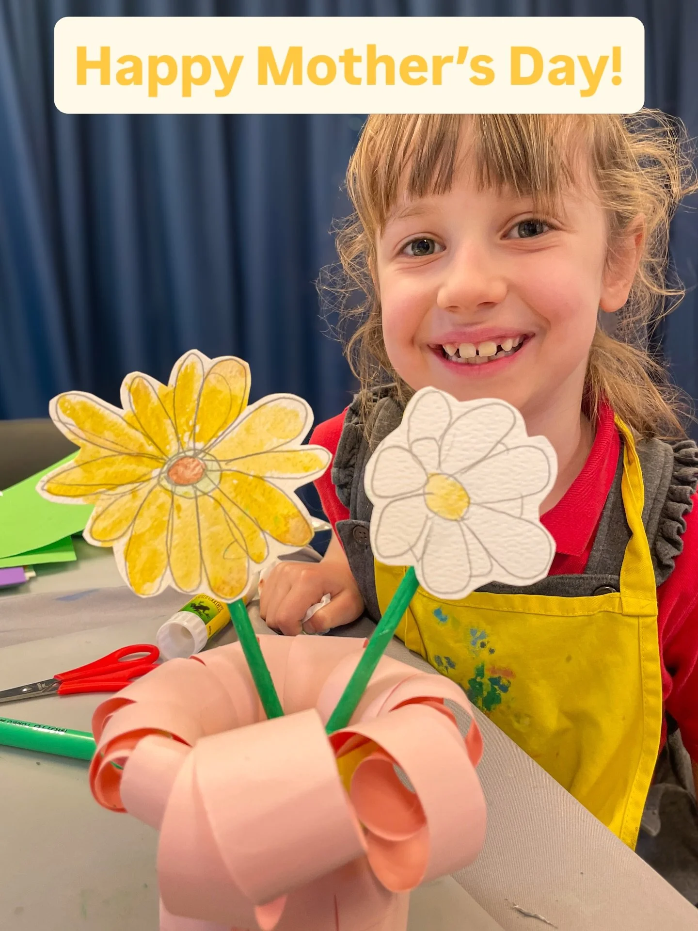 🧑&zwj;🎨 

Happy Mother&rsquo;s Day 
Love from The Art Room
💚💛🩷 

Check out this week&rsquo;s website blog to see all the beautiful flowers we created in our last class 🤩