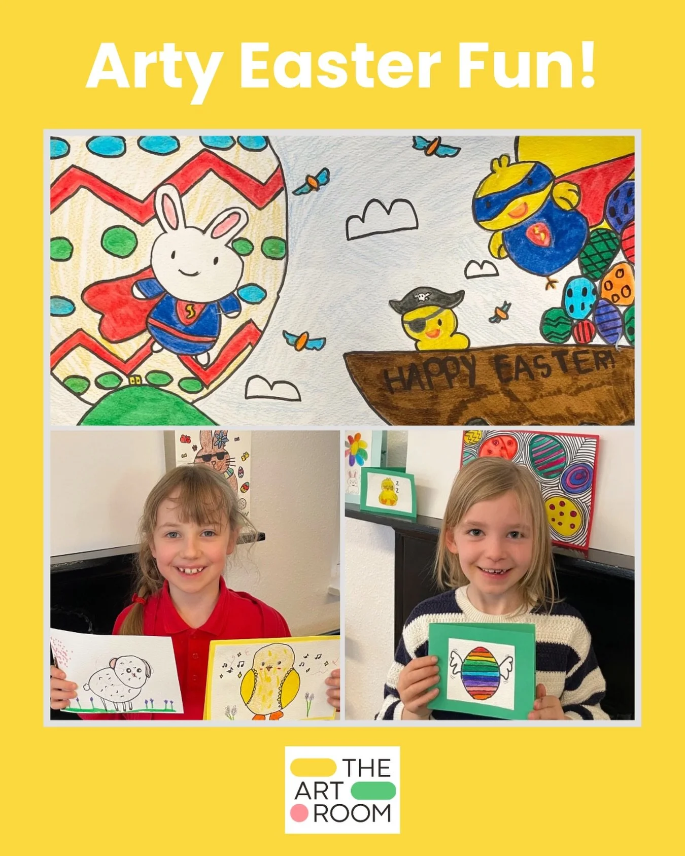 🧑&zwj;🎨 
We enjoyed an egg-cellent end to an action packed spring term last week in The Art Room! Check out this week&rsquo;s website blog to see the wonderful array of Easter artwork our super imaginative young artists created as thoughtful Easter